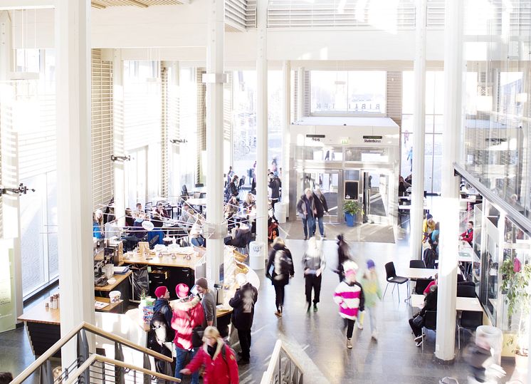 Campus på Mittuniversitetet i Östersund