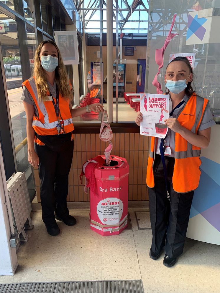 Thameslink station assistant Susan Hall is bringing the initiative to Bedford station 