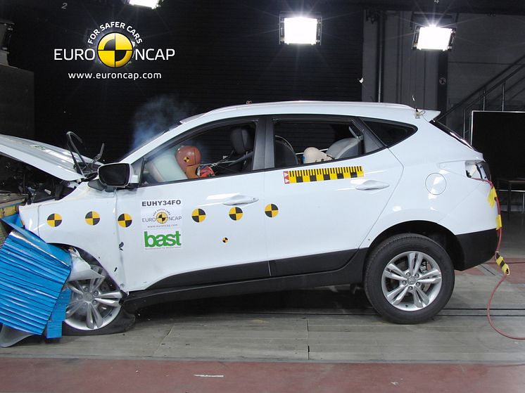 Hyundai ix35 fem stjärnor i EuroNCAP