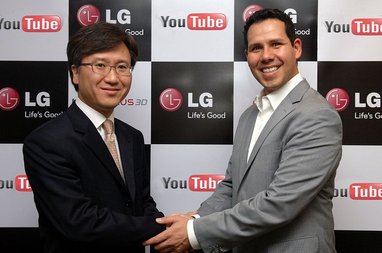 LG & YouTube-samarbeid