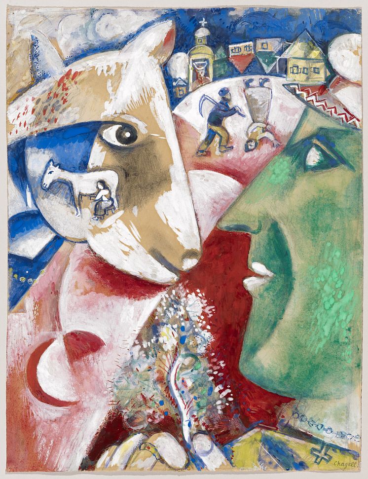 Marc Chagall: Ich und mein Dorf