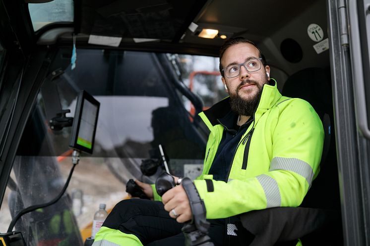 Maskinförare Björn Gladh, Markresurserna i Sala