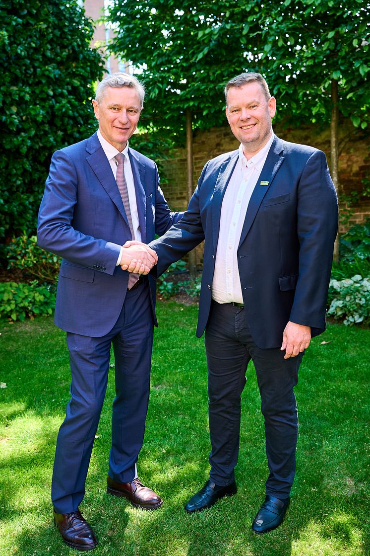 SFN Inspiration Day - Norwegian Ambassador to the UK, H.E. Tore Hattrem and Johan Oksholen