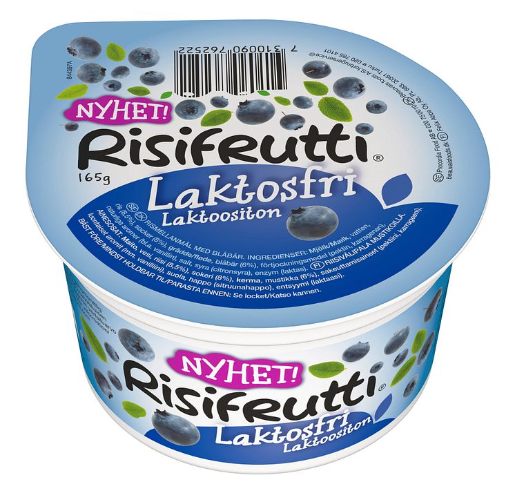 Risifrutti Laktosfri Blåbär