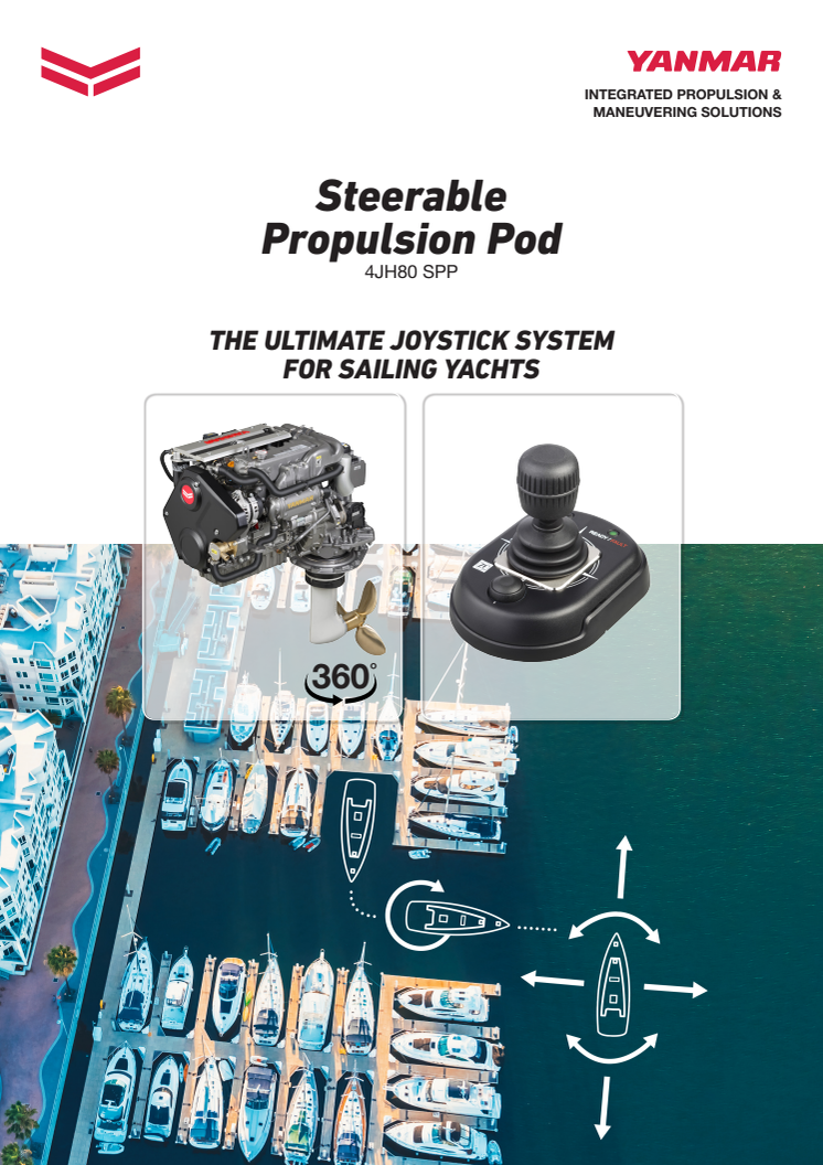 YANMAR 4JH80 SPP (Steerable Propulsion Pod) brochure