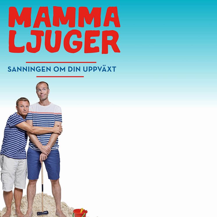 Banner Mamma Ljuger humorföreställning 2000x2000 med plats att skriva