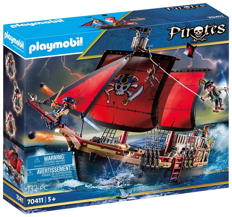 Totenkopf-Kampfschiff (70411) von PLAYMOBIL