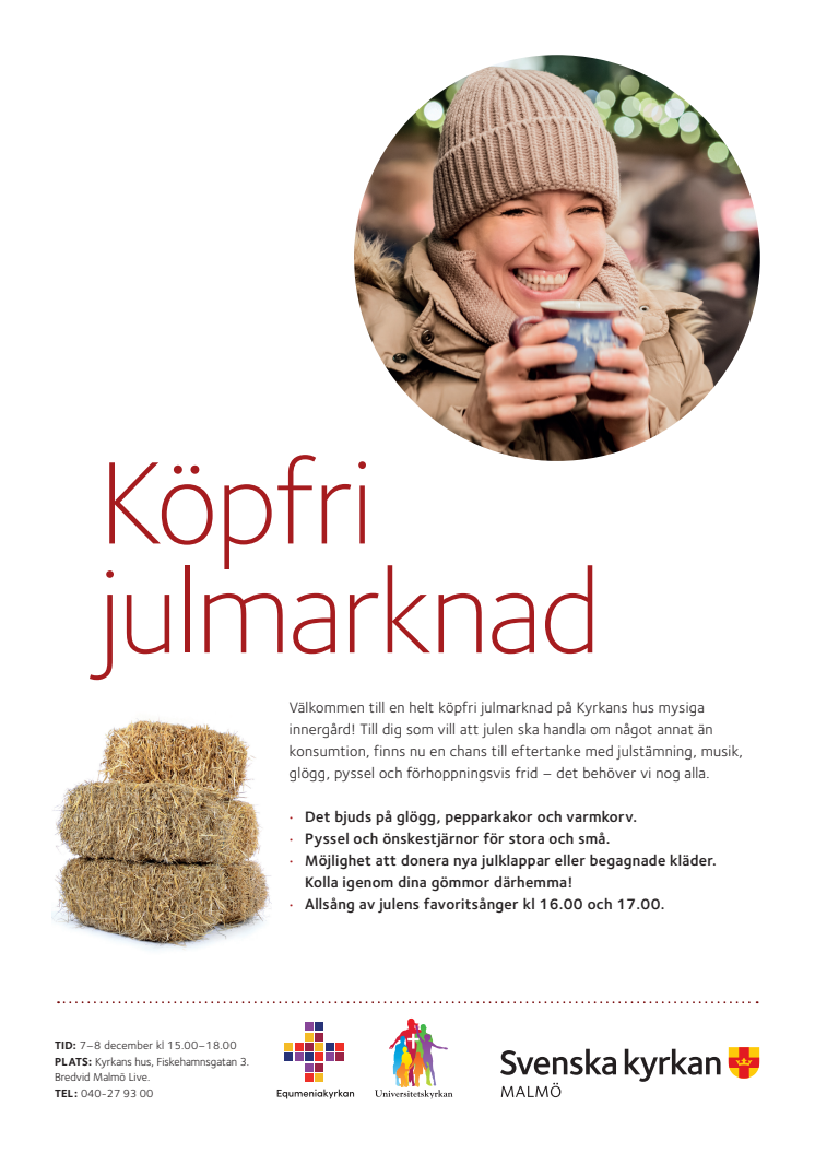 Köpfri julmarknad, affisch