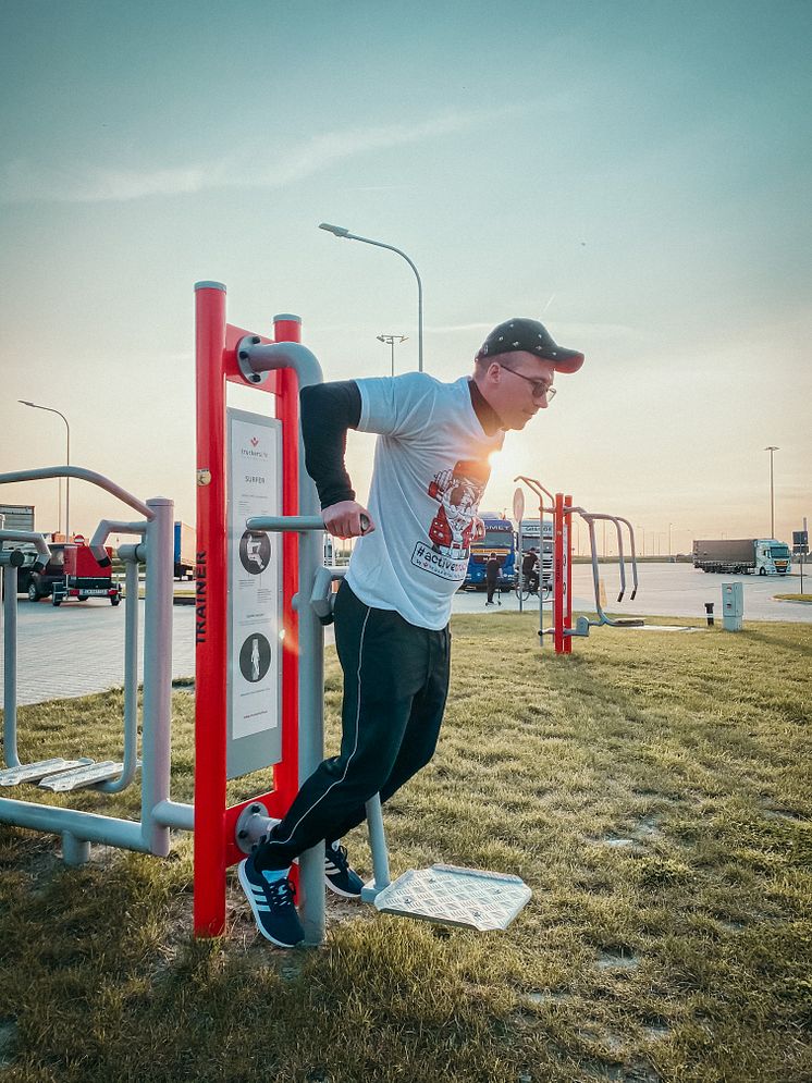 Truckers Life Gym Übung