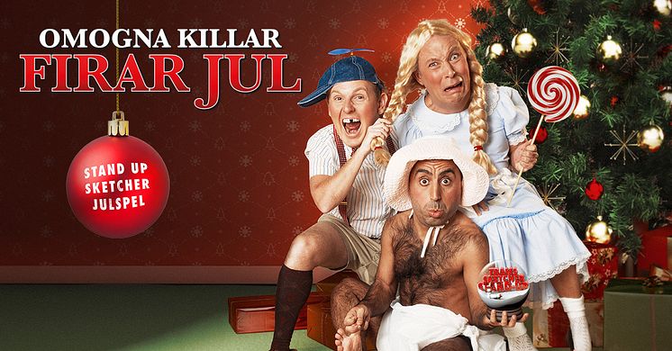 Sveriges roligaste julshow - Omogna killar firar jul