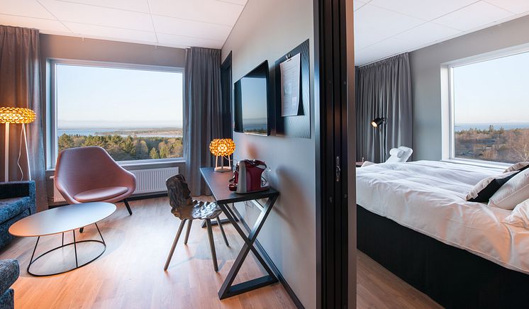 Quality Hotel & Resort Frösö Park med utsikt över fjällen