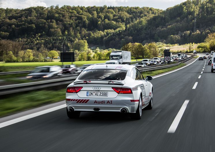 Audi A7 piloted driving concept - Audi Artificial Intelligence