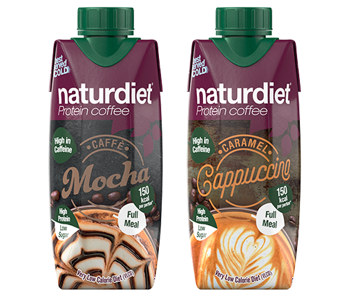 Naturdiet Protein Coffee shakes i två smaker