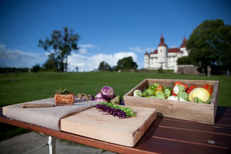 Läckö Slotts matmarknad Foto: Jesper Anhede