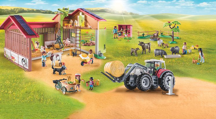 PLAYMOBIL-Spielwelt "Bio-Bauernhof"