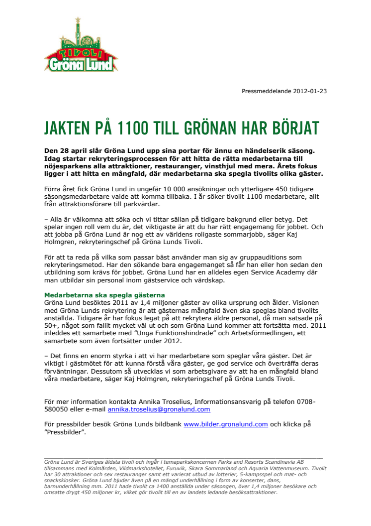 Jakten på 1100 till Grönan har börjat