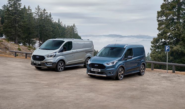 Ford Transit Connect Active og Transit Custom Active 2020