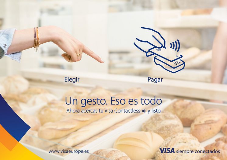 Visa Europe Campaña "Un gesto. Eso es todo" 2015 