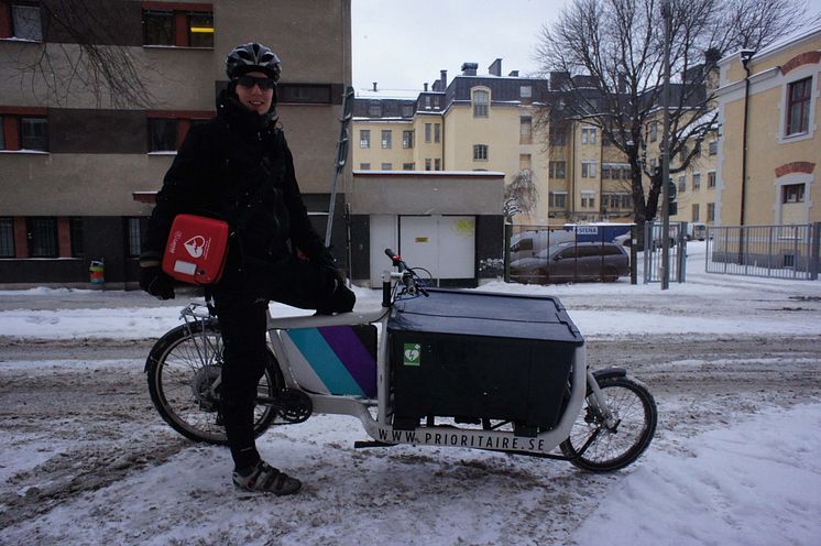 Cykelbudet Kasper Mokrosinski, Prioritaire, har hjärtsäkrat sin cykel