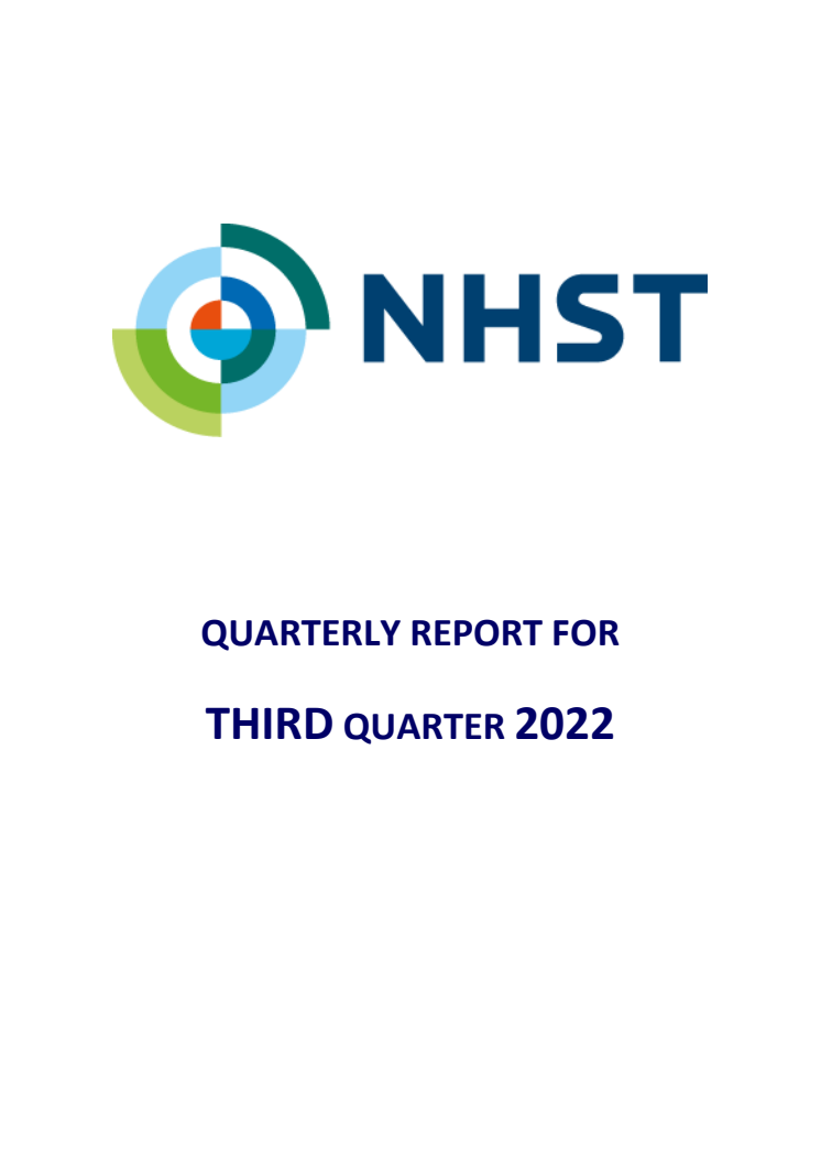NHST Quarterly report - third quarter 2022.pdf