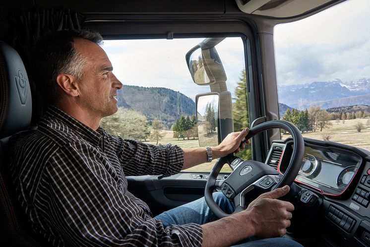 Scania Fahrtraining - ein Angebot der Scania Driver Services