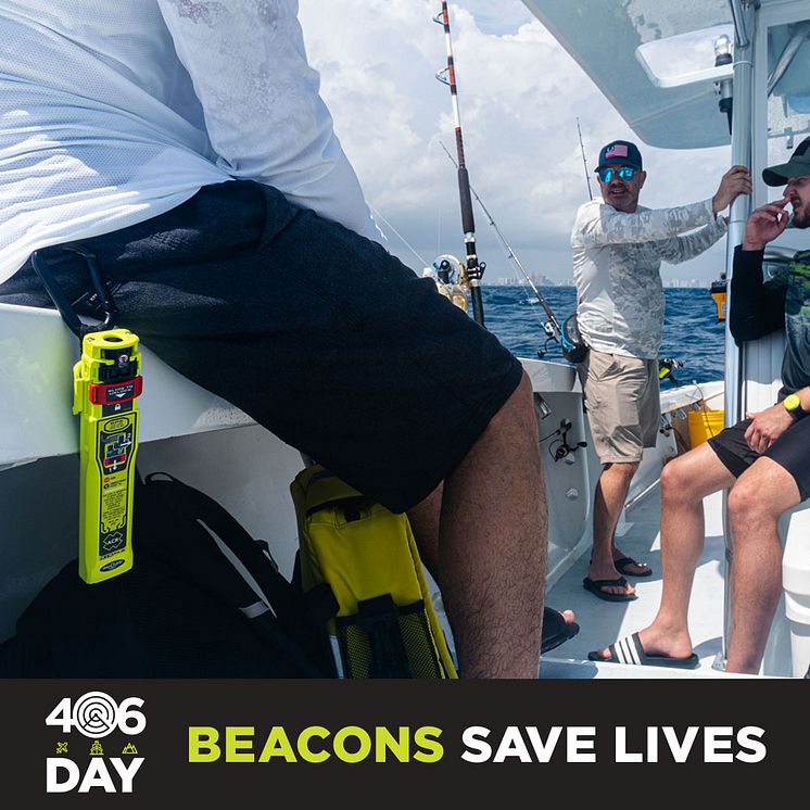 ACR Electronics - 406Day raises awareness about 406 MHz beacons, like the ACR Electronics ResQLink AIS PLB (fishing)