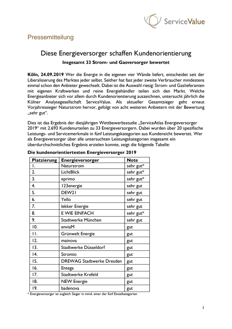 Diese Energieversorger schaffen Kundenorientierung