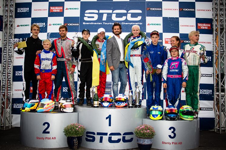 Pristagarna i Prins Carl Philips Racing Pokal 2013
