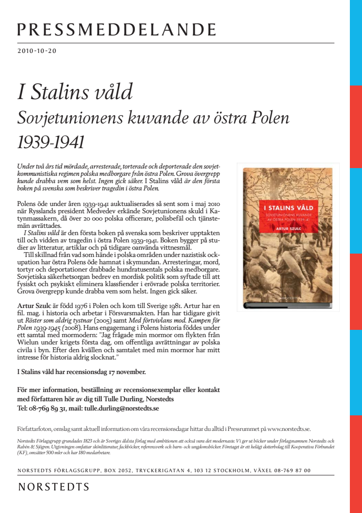 I Stalins våld - Sovjetunionens kuvande av östra Polen 1939-1941