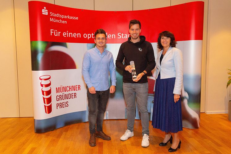 Die Gewinner des Münchner Gründerpreis 2018: KWERQUS UG