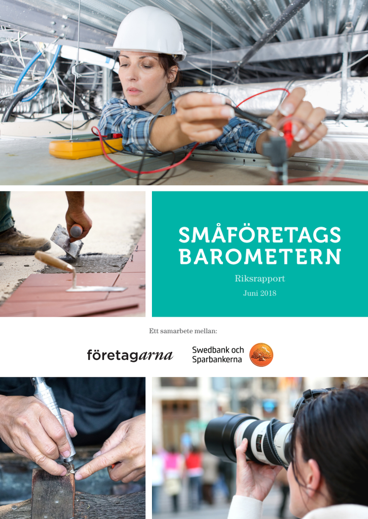 Småföretagsbarometern 2018 - Riksrapport