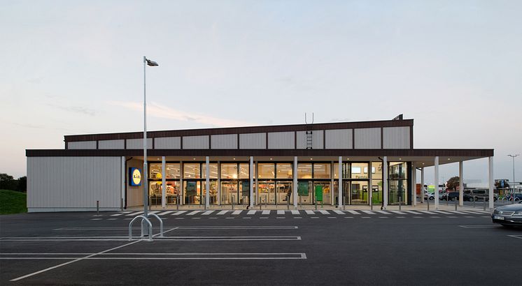 Lidl, Visby, LINK Arkitektur