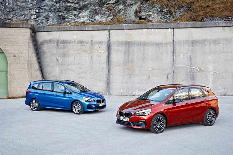 BMW 2-serie Gran Tourer og BMW 2-serie Active Tourer 2018