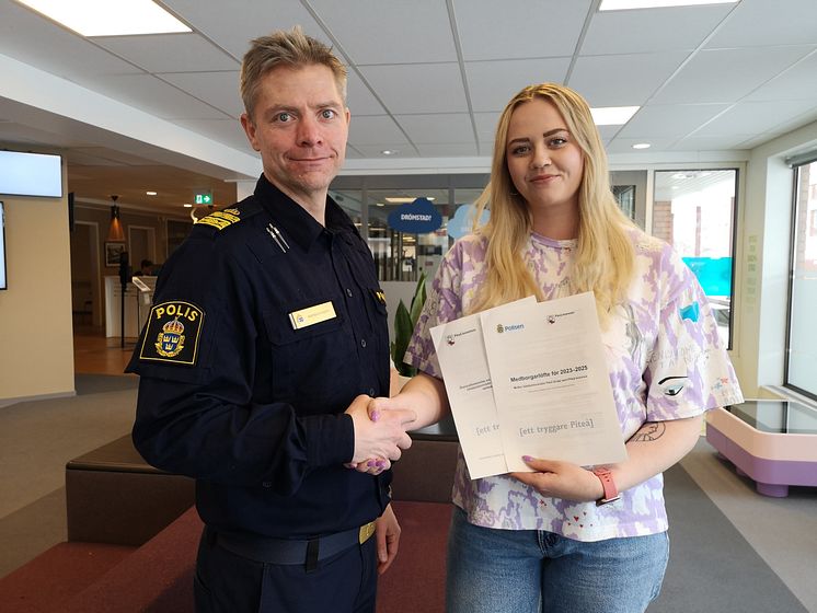 Samarbete polis och Piteå kommun