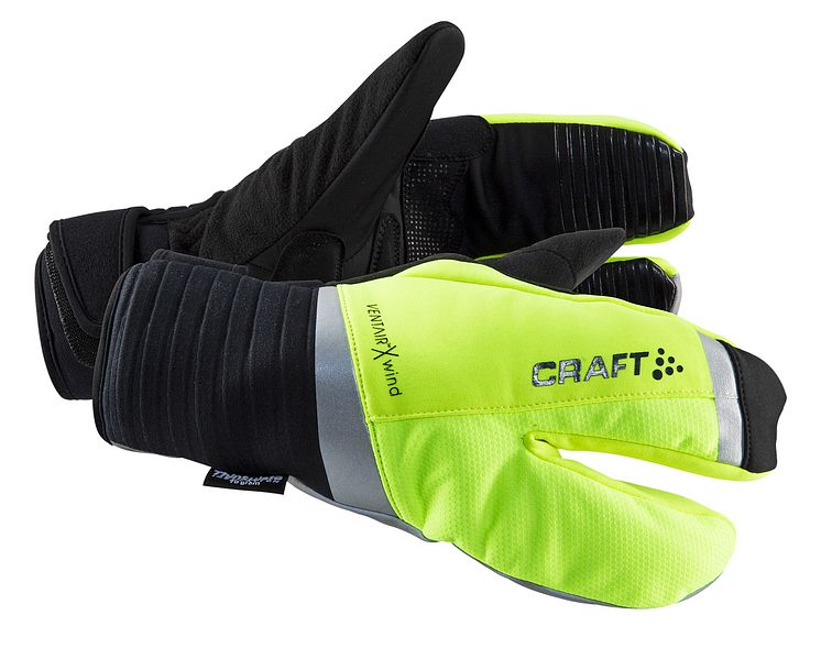 Shield split finger glove