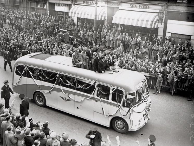 1952 Newcastle United FA Cup Winning team