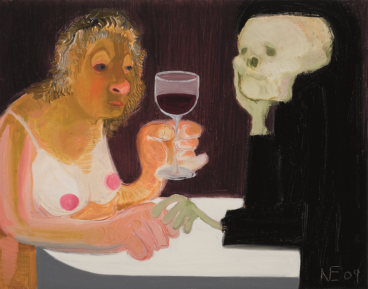 Nicole Eisenman, Death and the Maiden, 2009 . ©Nicole Eisenman