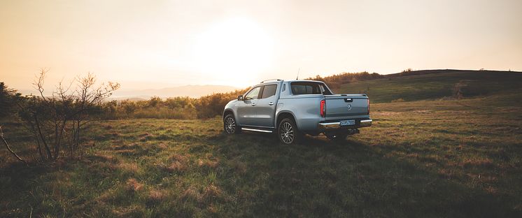 ​Nu lanseras prestandaversionen av pickupen Mercedes-Benz X-Klass.