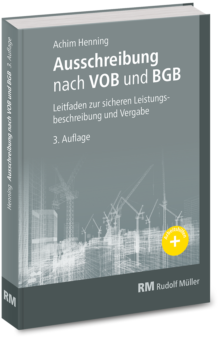 Ausschreibung nach VOB und BGB (3D/tif)