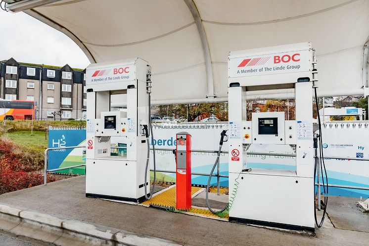 Wasserstoff-Tankstelle in Aberdeen