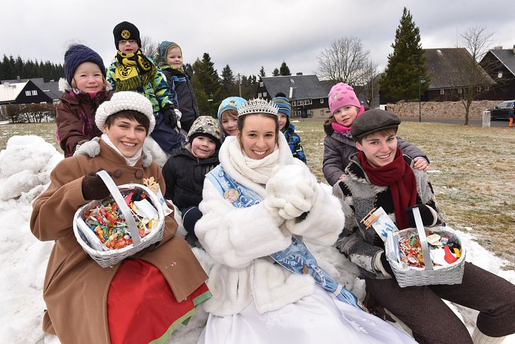 Schneekönigin-Fest in Oberbärenburg 