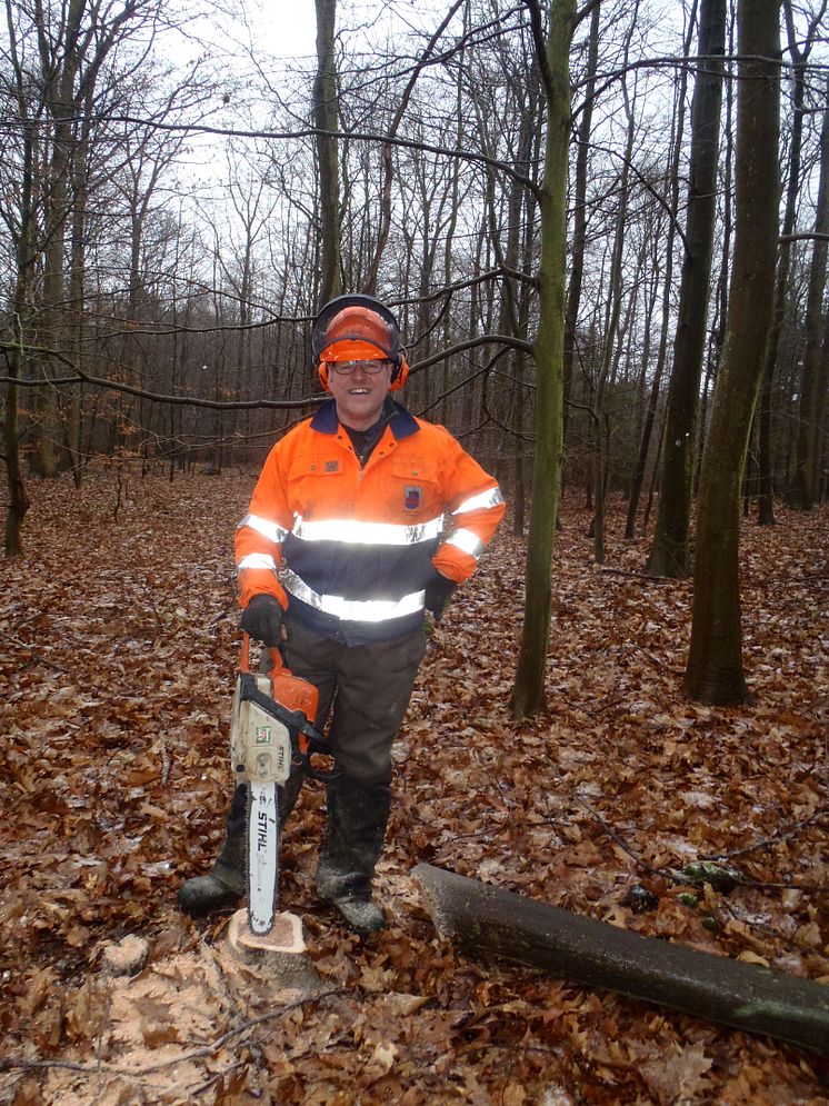 Stihl fan Henrik Larsen