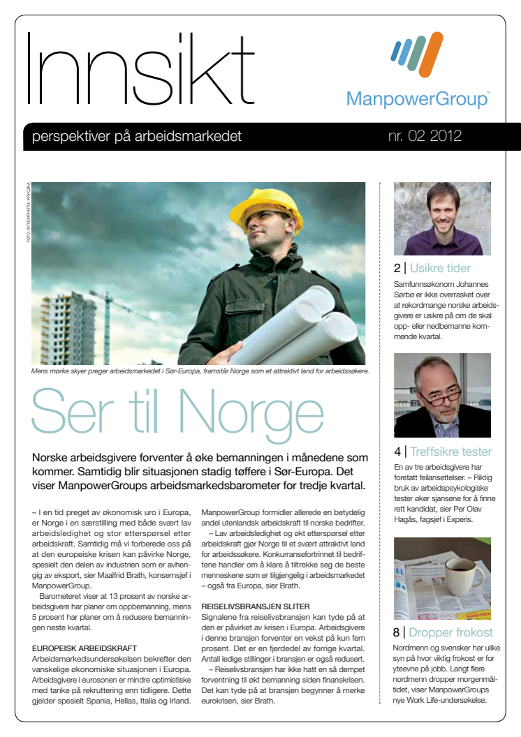 INNSIKT nr 02 2012