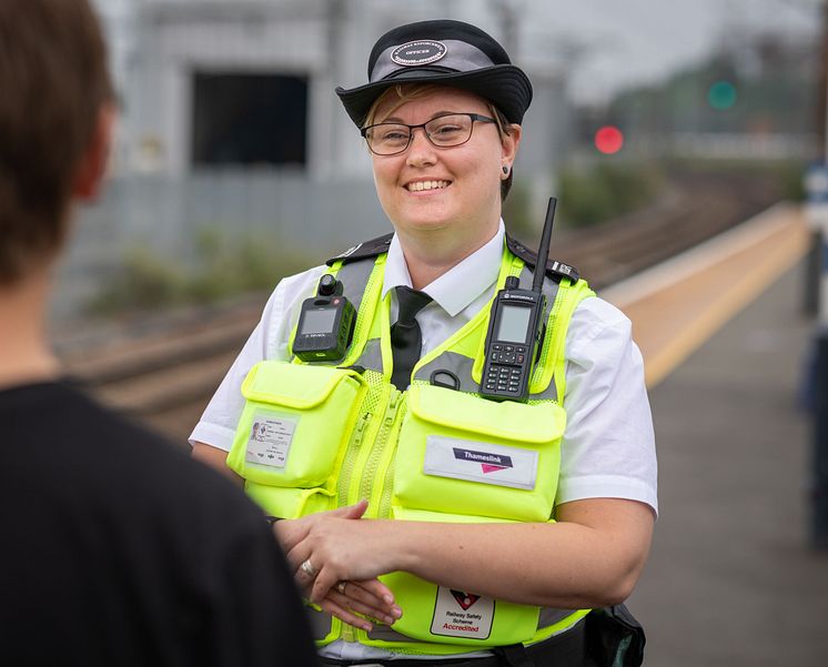 Rail enforcement team leader