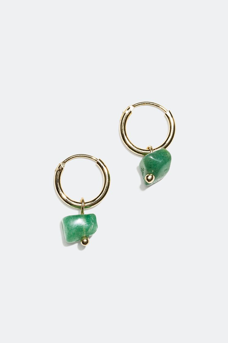 Earrings with semi precious stones - 69.90 kr