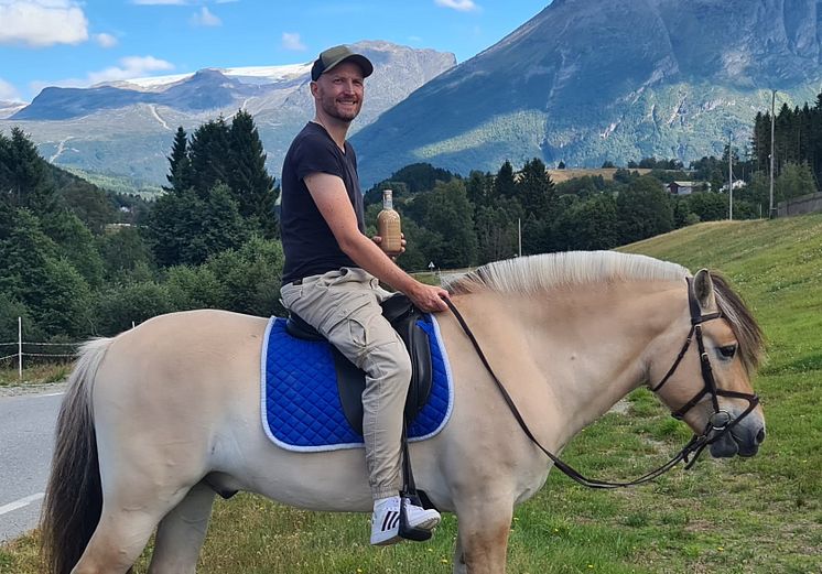 Øyvind og Lerkvinn - Foto av Gunnar Garfors