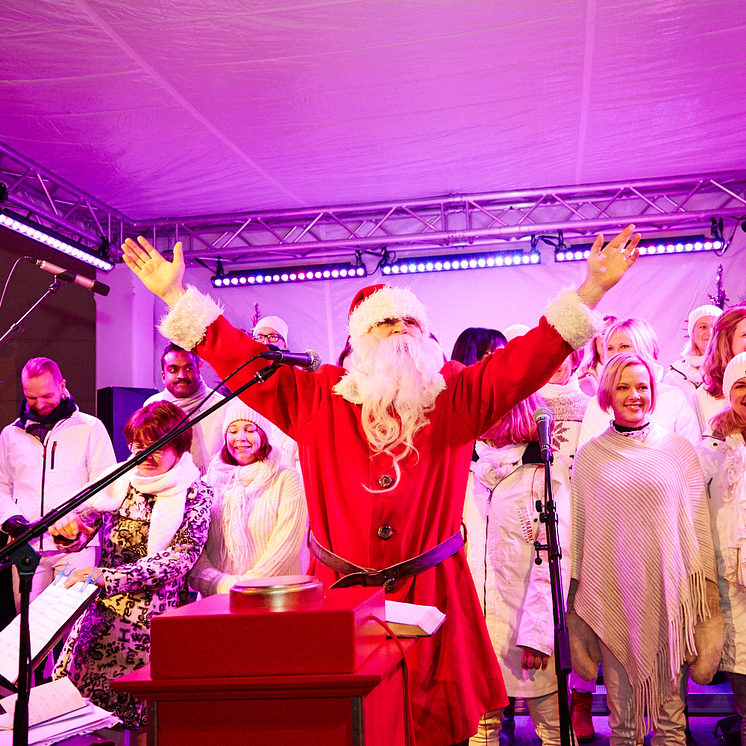 Invigning av jul på Kungsmässan 2014!