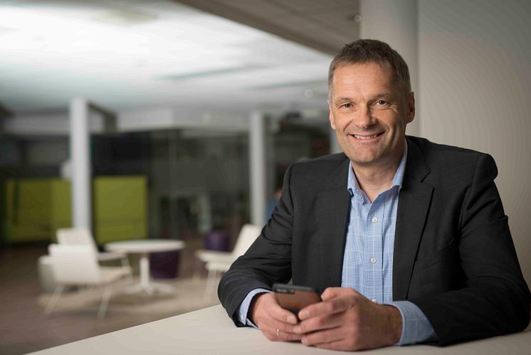 Abraham Foss, CEO i Telia Norge