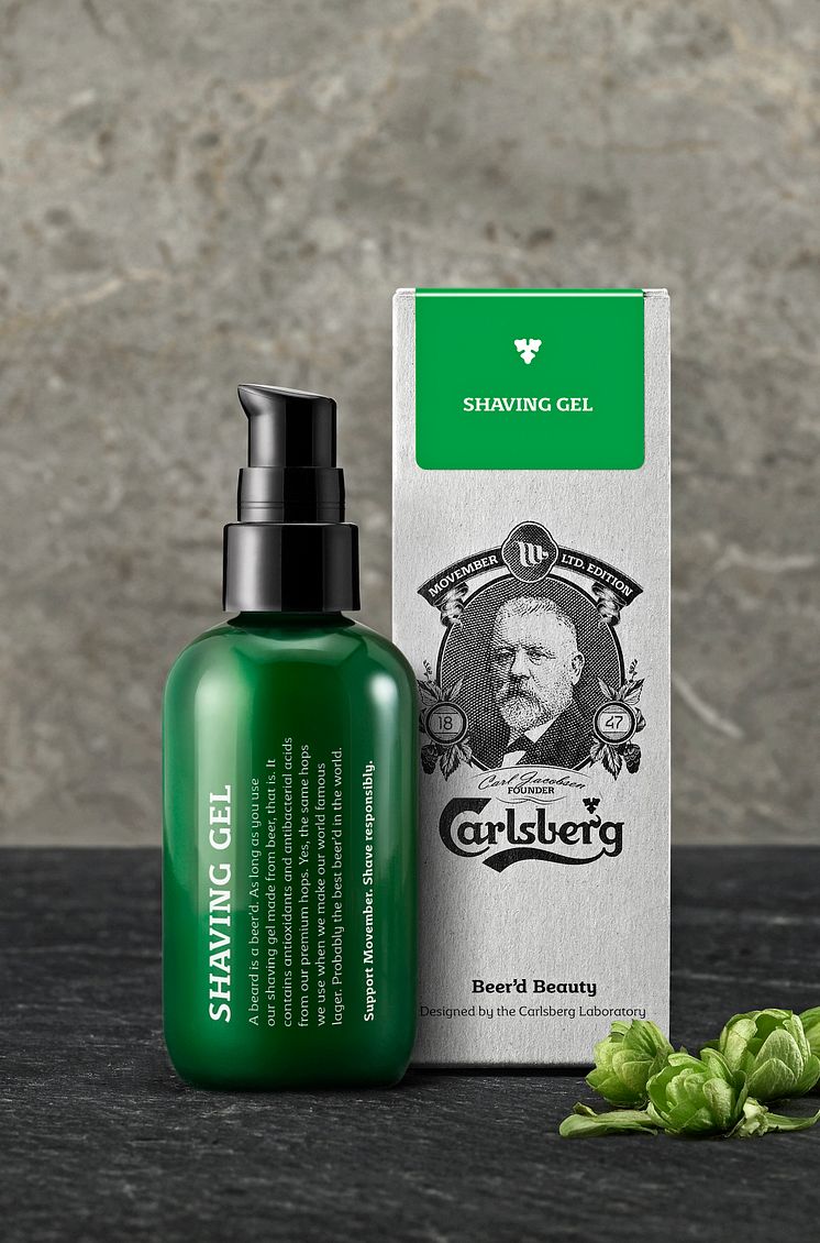Carlsberg Beerd Beauty Shaving gel Back