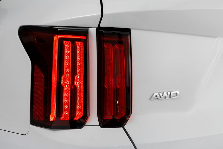 rear led lamps and AWD emblem